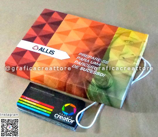 Embalagem em 04 cores laminadas