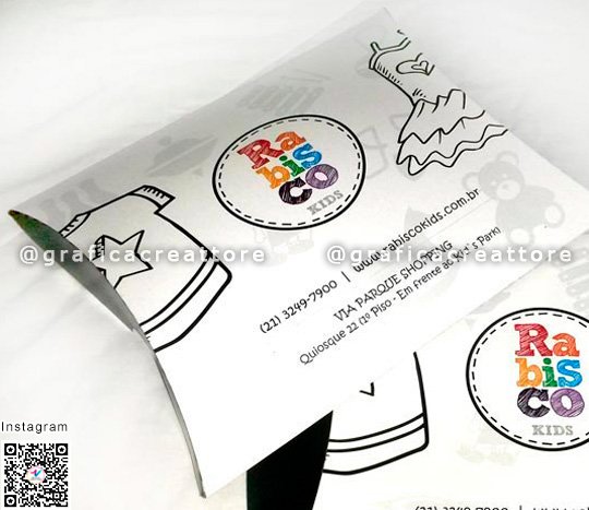 Embalagem de presente estilo C&A