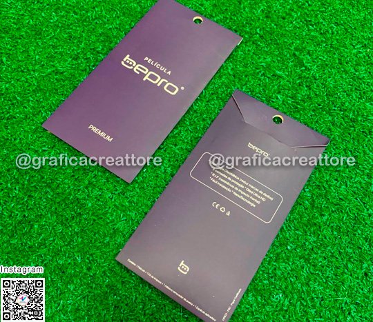 Embalagem para Pel�culas de Celular Be Pro