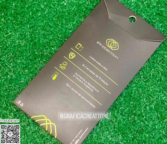 Embalagem para Peliculas de Celular iProtection