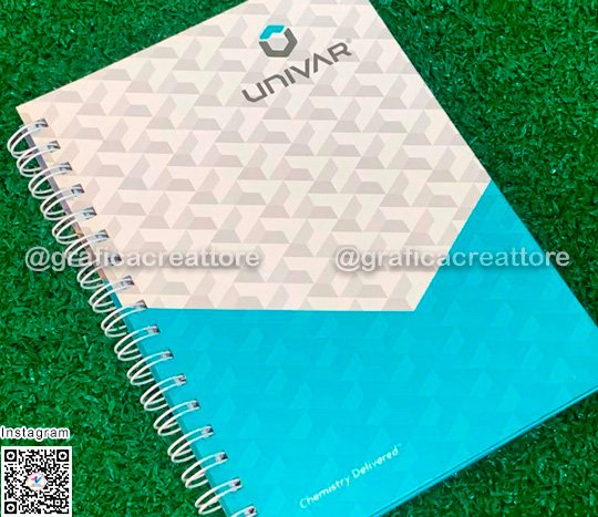 Caderno Personalizado Univar