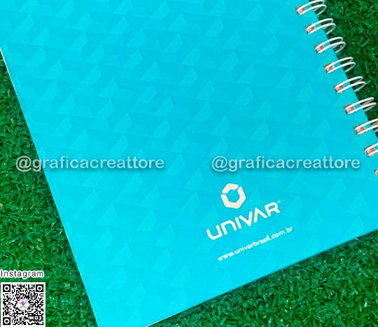 Caderno Personalizado Univar