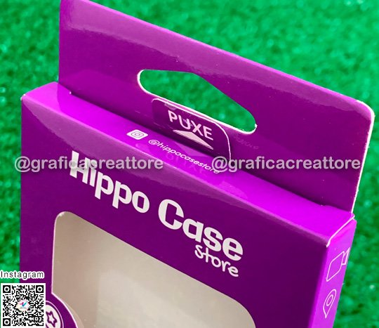 Embalagem para Capas de Celular Hippo Case Store