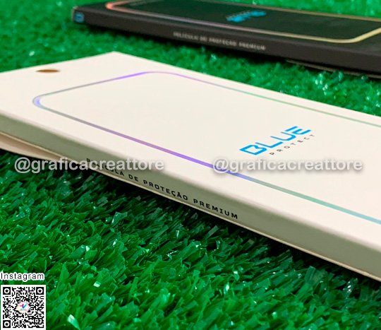 Embalagem para Pel�culas de Celular Blue Protect