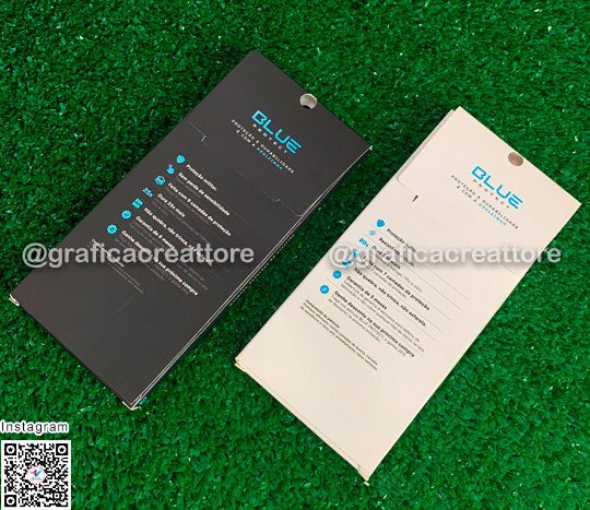 Embalagem para Pel�culas de Celular Blue Protect