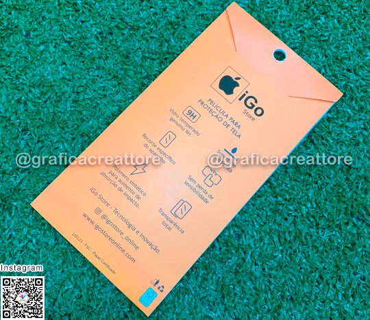 Embalagem para Pel�culas de Celular i Go Store