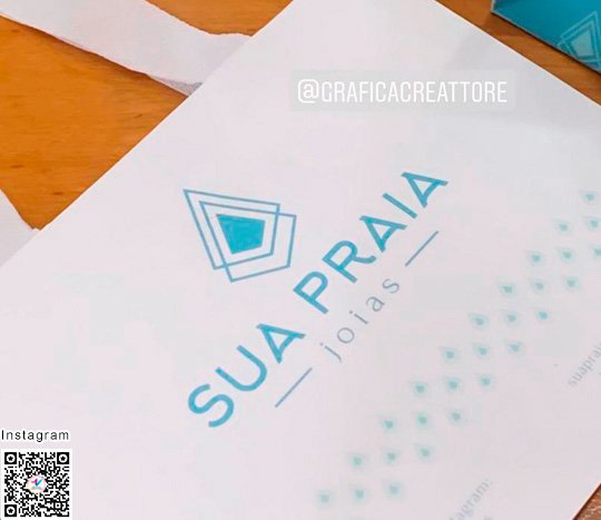 Sacola Personalizada Sua Praia Joias