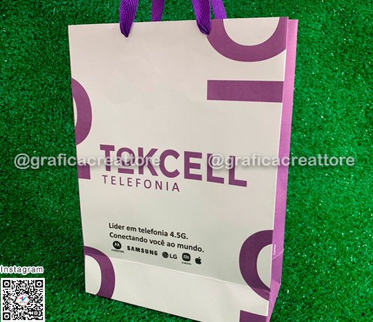 Sacola Personalizada Tokcell Telefonia