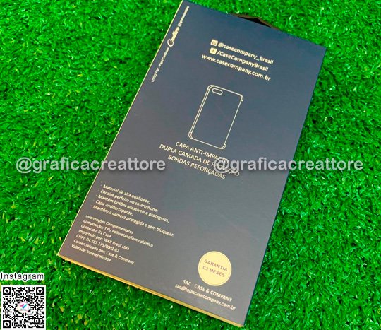 Embalagem para Capas de Celular Case Company